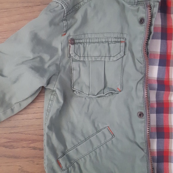 Genuine Kids Oshkosh Lined Field Coat So Tough! - Picture 4 of 5